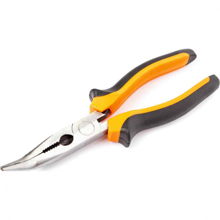 Длинногубцы изогнутые 200 мм Квалитет ДИ-200 / 1