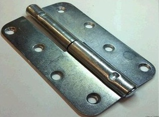 Петля накладная левая ПН-130 (оцинк.)