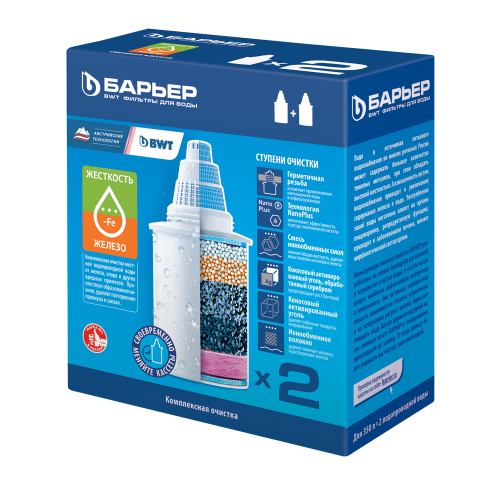 Сменная кассета Комплекс "Жесткость Железо" упаковка (х2) Барьер К302Р00