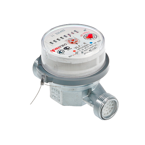 Счетчик для воды универсальный Valtec VLF-15U-L.110 1/2" без сгонов