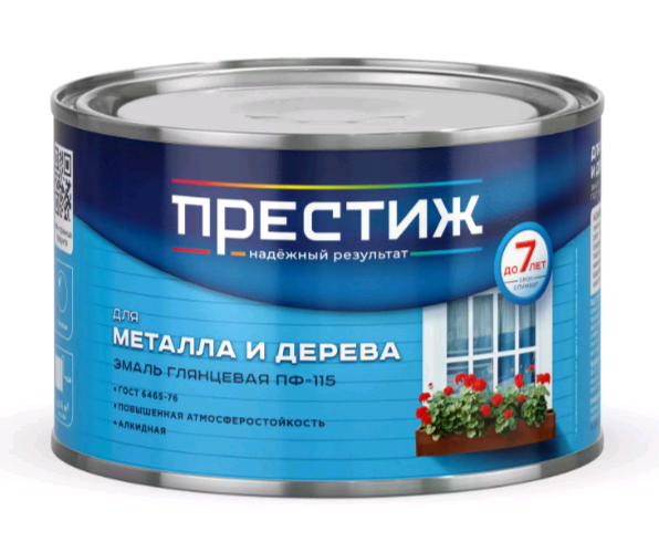 Эмаль Престиж ПФ-115 ГОСТ красная 1,9 кг