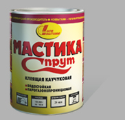 Мастика Новбытхим клеящая каучуковая Спрут 1л