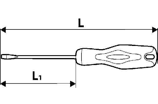 39D844 Отвертка TOPEX Torx T20 x 100мм, 12/144