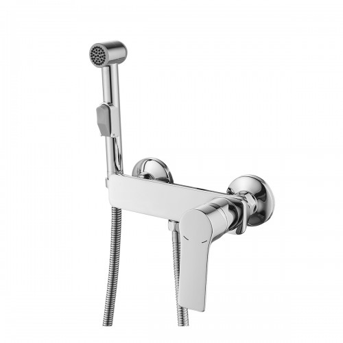 Смеситель для биде Rossinka RS27-52М одноручковый латунь хром