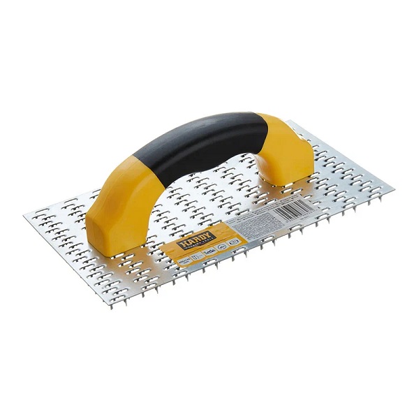 Скребок металлический HARDY 1004-102515 для гипсовой штукатурки, ручка 2К 14 х 26 см / 6/ 24