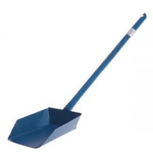 Совок хоз. металлический с длинной мет.ручкой