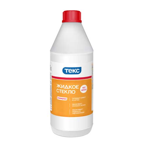 Жидкое стекло натриевое ГОСТ 5 кг Текс Универсал