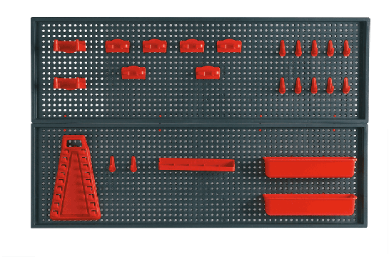 Панель настенная Topex 79R186 для хранения инструмента перфорированная