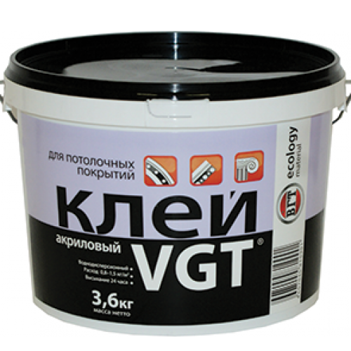 Клей акриловый ВГТ д/потол. покрытий 1,7 кг