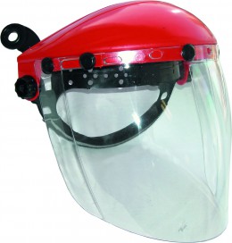 Козырек защитный с прозрачным щитком 888