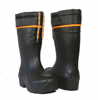 Сапоги мужские из ЭВА с надставкой и утеплителем Дарина Мороз Д333-НУ-45-46 черные р.45-46