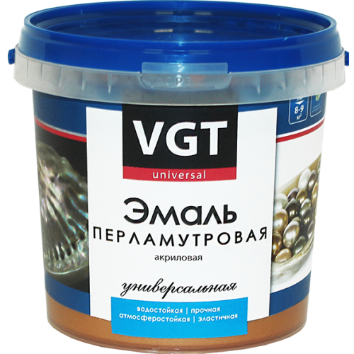 Эмаль ВД-АК-1179 универсальная перламутровая ВГТ хамелеон 1 кг