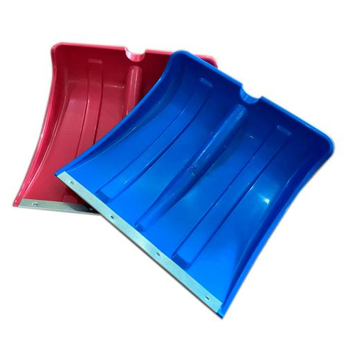 Лопата снеговая "Вьюга №3" Цветная 380х365мм (оц. планка)