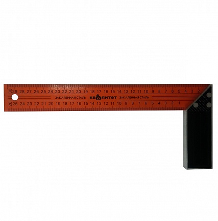 Угольник 500 мм металлический Квалитет / УМ-500