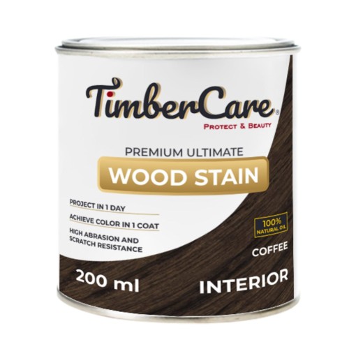 Тонирующее масло TimberCare Wood Stain (цвет: Кофе/ Coffee), банка 0,2л