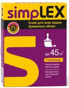 Клей обойный для бумаж. SIMPLEX 0.25л BOSTIK