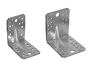 Уголок крепежный усиленный Rock RKPL4 405407 70х70х55х2 мм