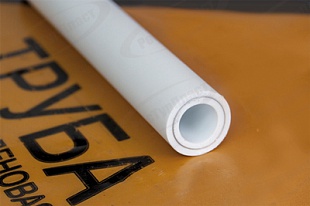 Труба полипропиленовая армированная алюминием РТП 14368 SDR 6 PN25 40х6.7 мм 4 м