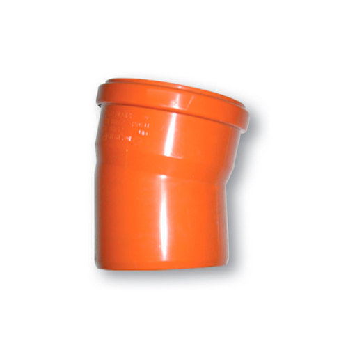 Отвод канализационный наружный Ostendorf 222200 160 мм 15° НПВХ