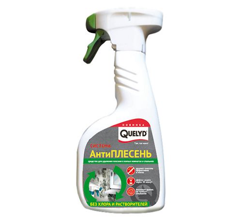 Антиплесень средство для удаления плесени в жилых по мещениях   0.5л QUELYD