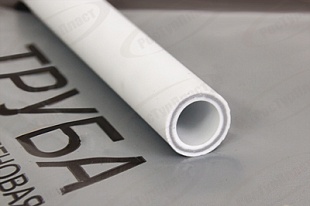 Труба полипропиленовая армированная стекловолокном РТП 10354 SDR 6 PN25 40х6.7 мм 4 м