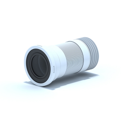 Слив для унитаза армированный Ани Пласт K928 110 мм раздвижной 260-560 мм